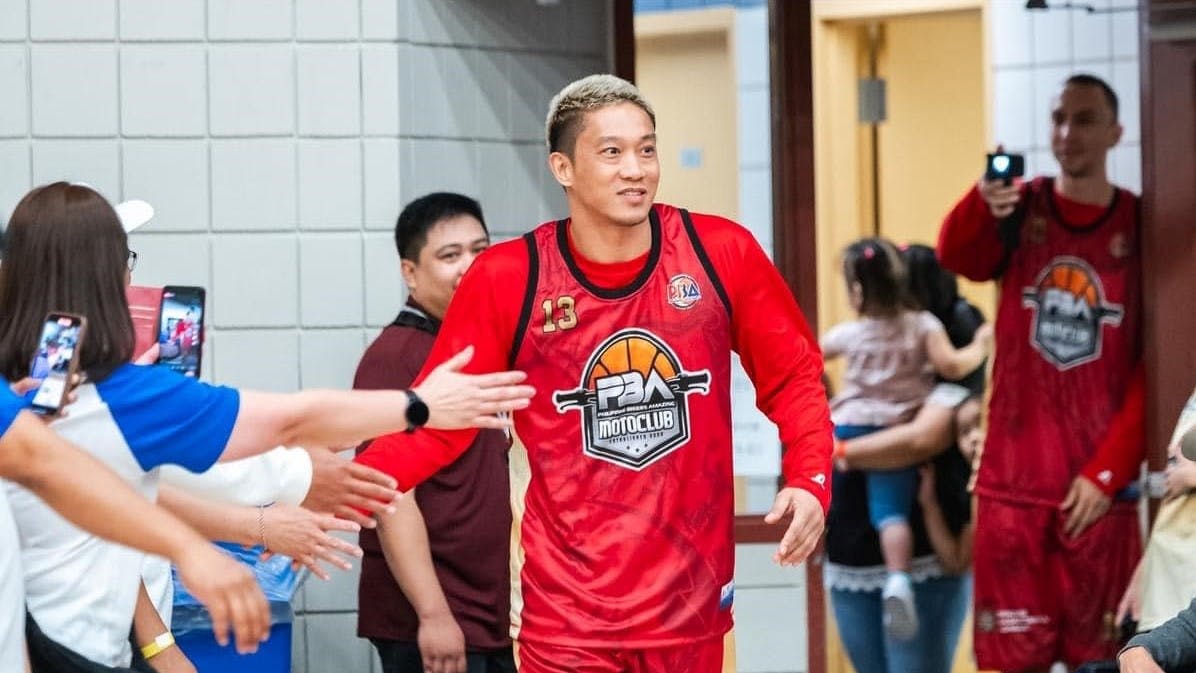 Jayjay Helterbrand teases, invites Ginebra icon to join PBA Motoclub